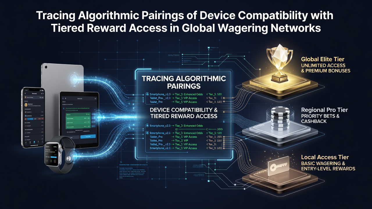 Algorithmic systems matching device types to loyalty tiers in wagering platforms